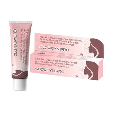 Skin care gel with Kojic Acid and antioxidants.