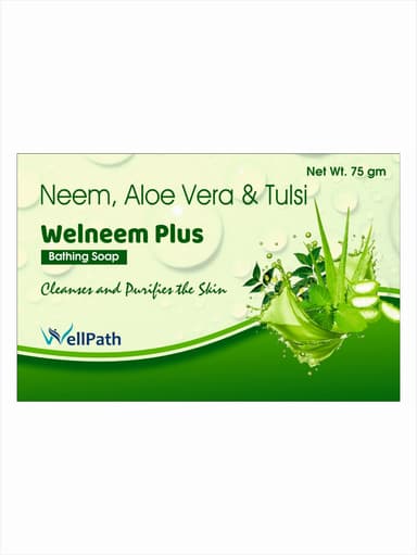 Neem is known for its antibacterial and antifungal properties, helping to fight acne and skin infections. Aloe vera provides moisturization and soothes the skin, while tulsi is known for its anti-inflammatory and antioxidant benefits.